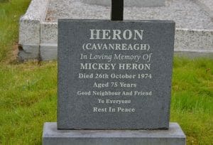 Heron Graveyard Stone
