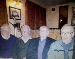 The three sons of James Cassidy, Kevin, (Michael Doyle), Daniel and Seamus