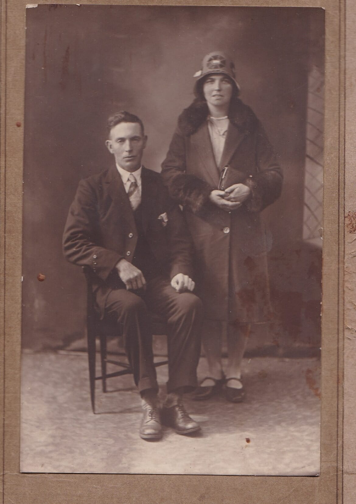 Johnnie (Francis) Bradley and his wife Annie (Monaghan)
