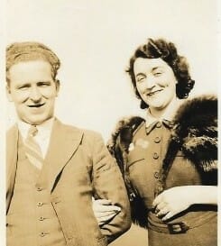 Hugh Bradley and his wife Eileen.
