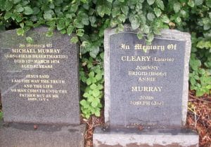 memorial stone Cleary and Murray